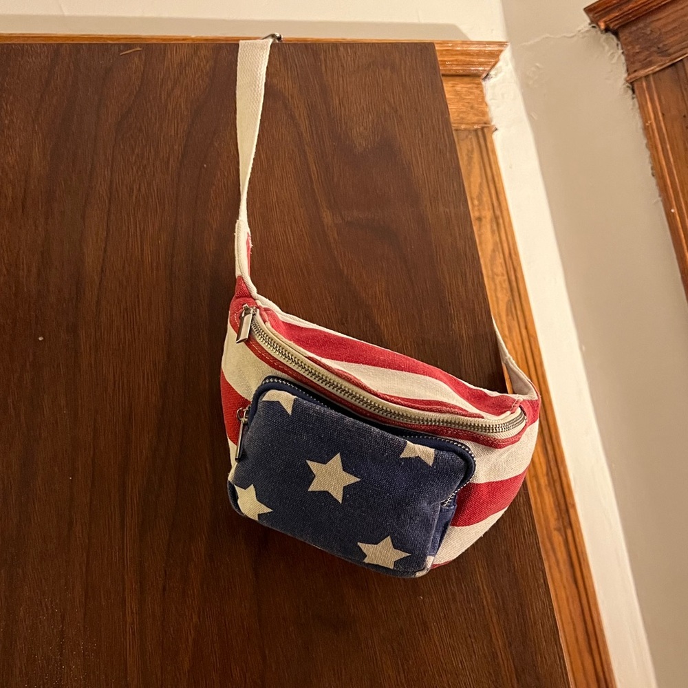 American Flag Crossbody/Fanny Pack